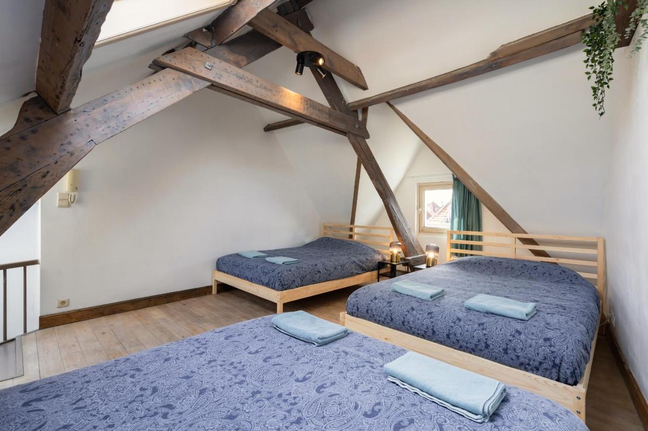 Tempel Triplex & Duplex At Historic Heart Of Antwerp Apartment Ngoại thất bức ảnh