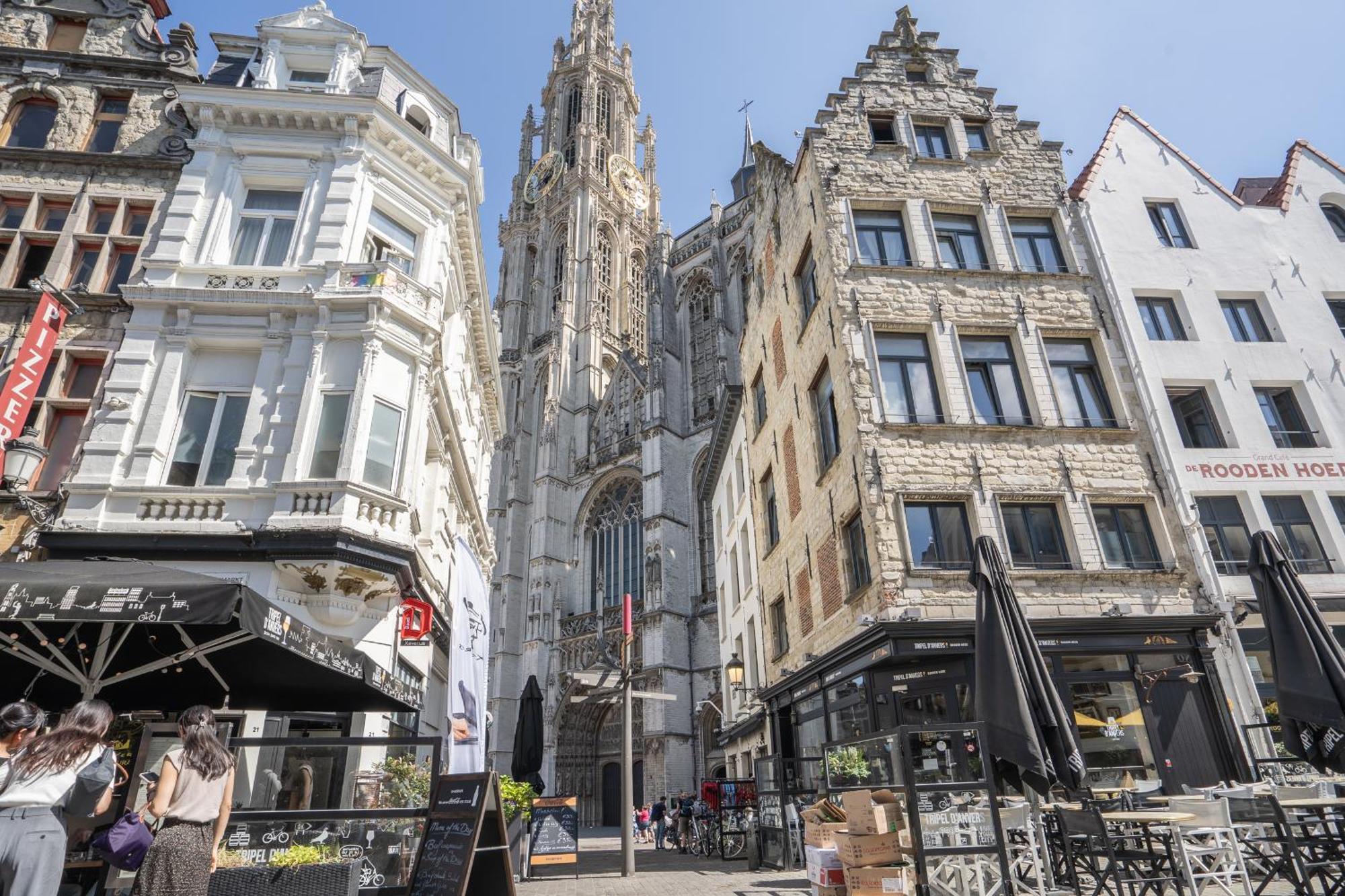 Tempel Triplex & Duplex At Historic Heart Of Antwerp Apartment Ngoại thất bức ảnh