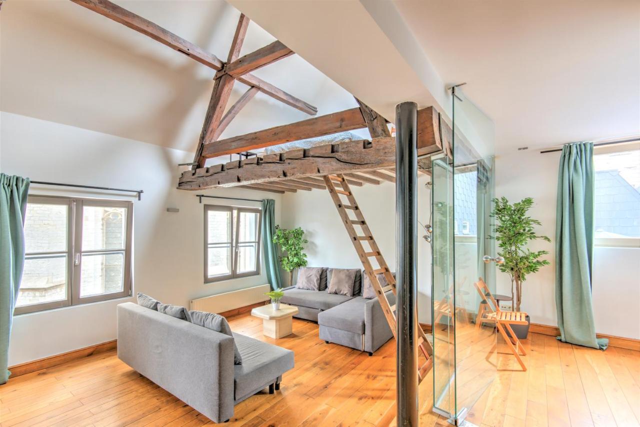 Tempel Triplex & Duplex At Historic Heart Of Antwerp Apartment Ngoại thất bức ảnh