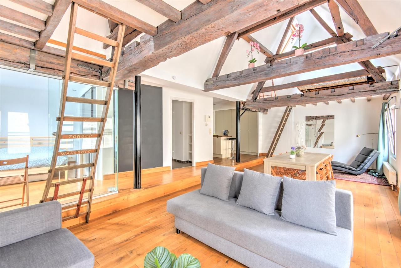 Tempel Triplex & Duplex At Historic Heart Of Antwerp Apartment Ngoại thất bức ảnh