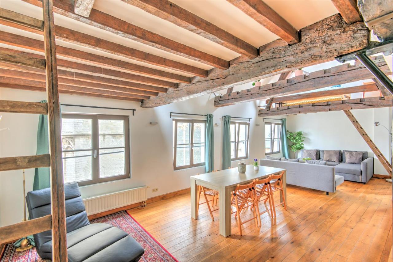 Tempel Triplex & Duplex At Historic Heart Of Antwerp Apartment Ngoại thất bức ảnh